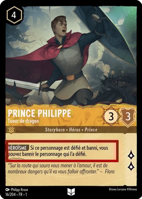 Prince Phillip - Dragonslayer Card Front
