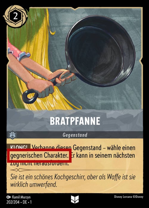 Frying Pan Card Front