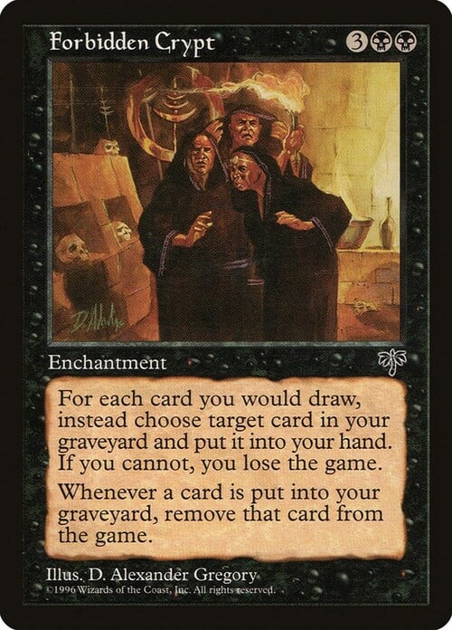 Forbidden Crypt Card Front