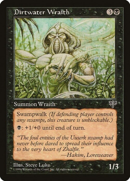 Dirtwater Wraith Card Front