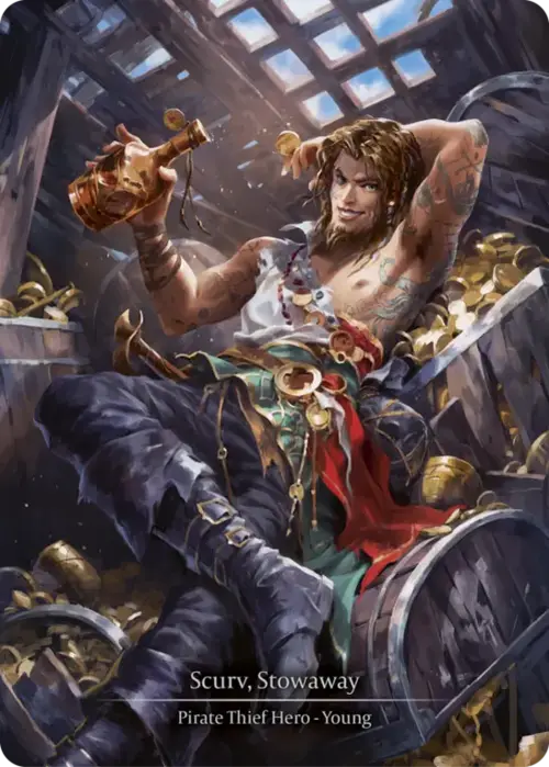 Scurv, Stowaway Card Front