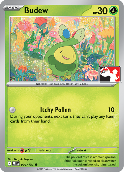 Budew Card Front
