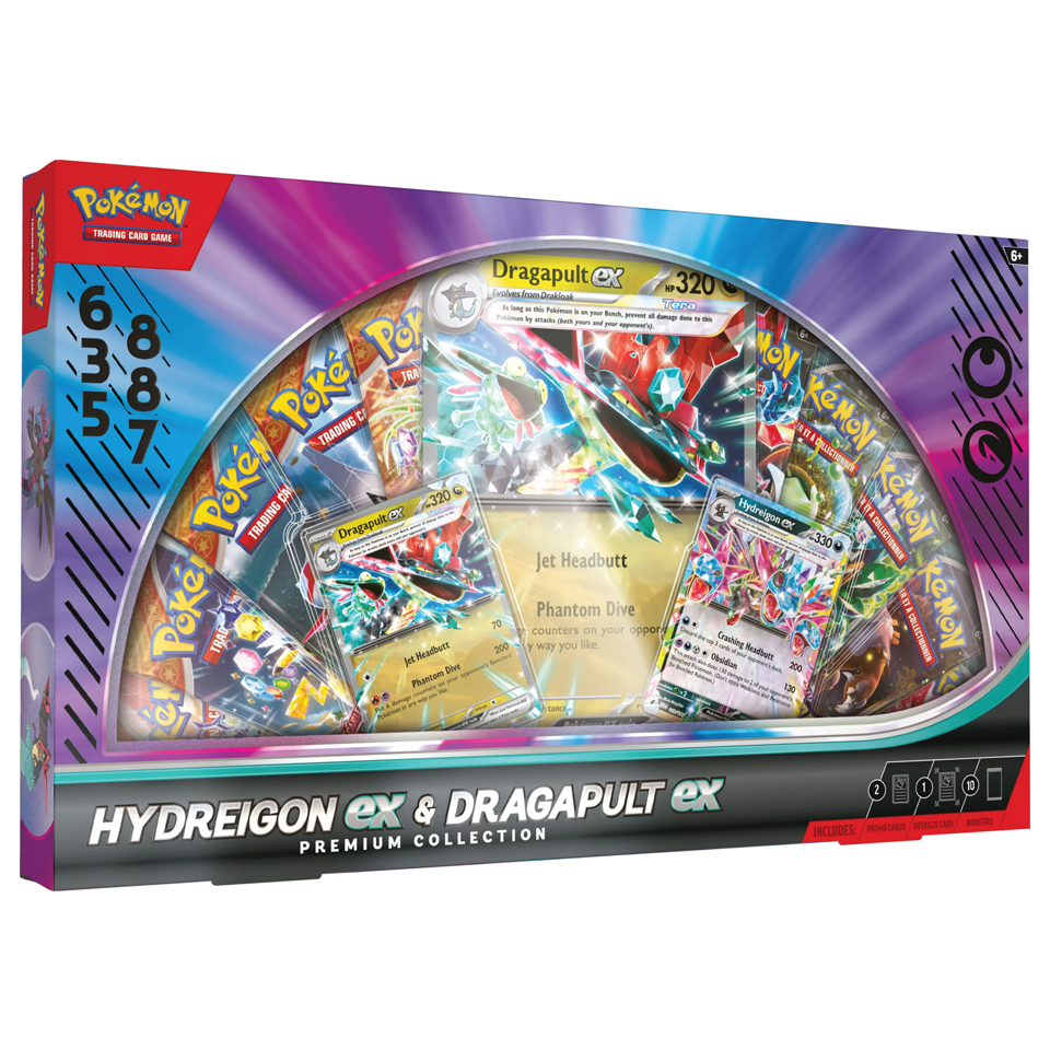 Hydreigon ex & Dragapult ex Premium Collection