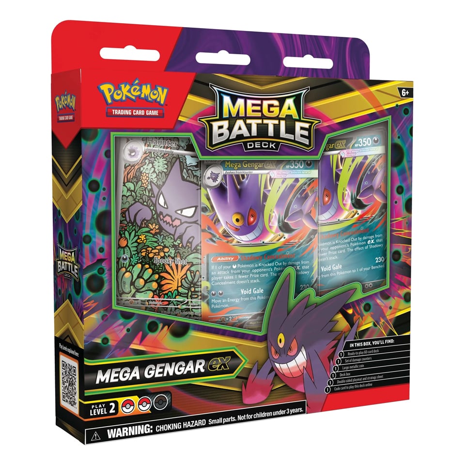 Mega Gengar ex Mega Battle Deck