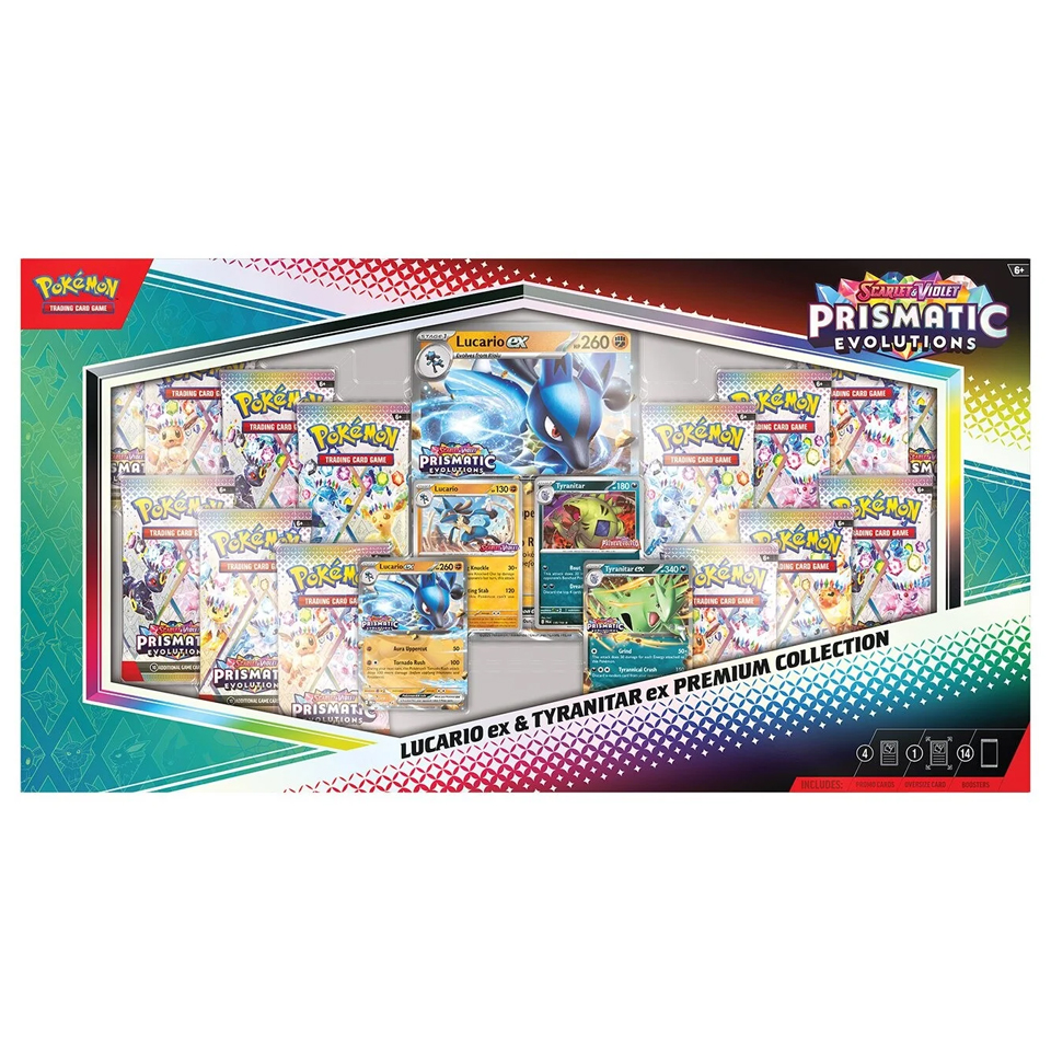 Lucario ex & Tyranitar ex Premium Collection