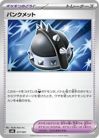Punk Helmet Card Front