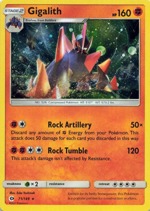 Gigalith Card Front