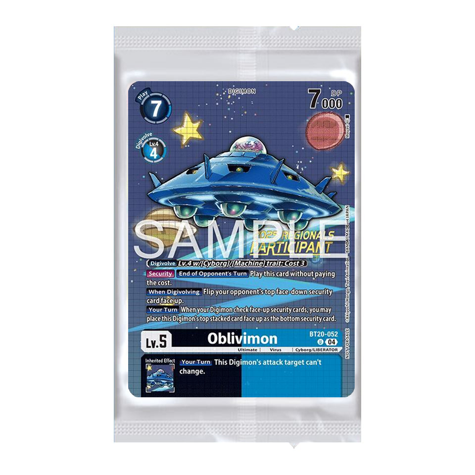 Regionals 25-26 Participation Card Set Season 2 Booster