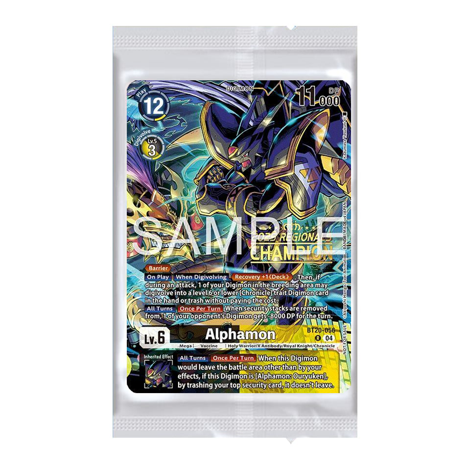 Busta di Regionals 25-26 Champion Card Set Season 2