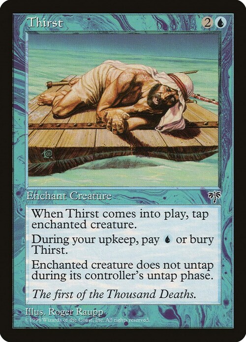 Thirst Card Front