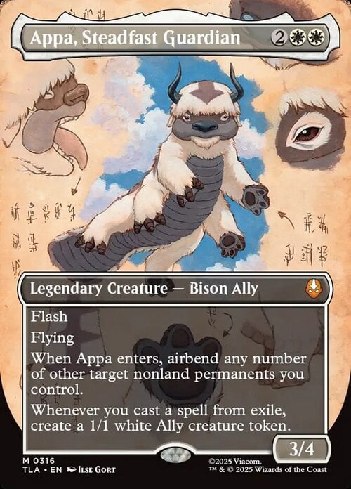 Appa, Steadfast Guardian Card Front