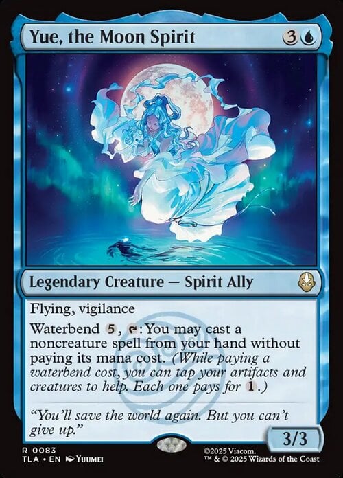 Yue, the Moon Spirit Card Front