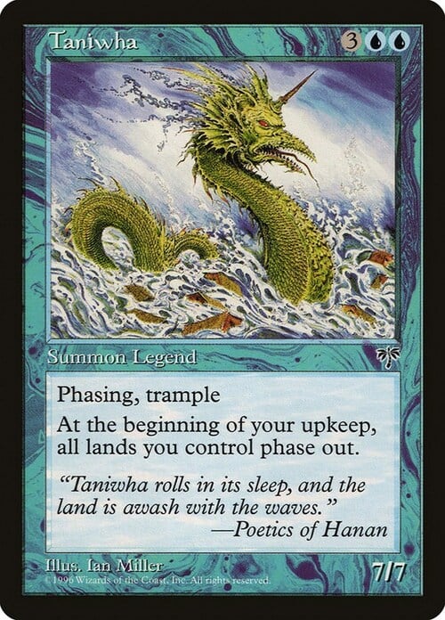 Taniwha Card Front