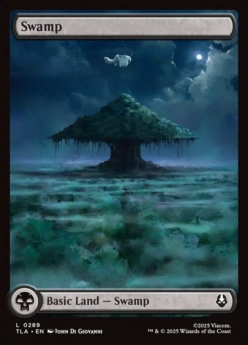 Swamp Card Front