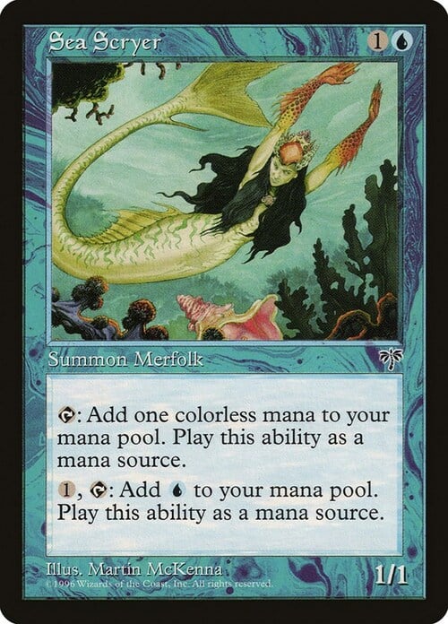 Sea Scryer Card Front
