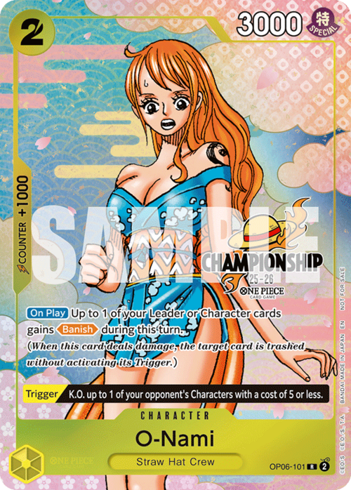 Nami Card Front