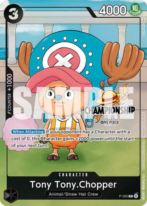 Tony Tony.Chopper Card Front