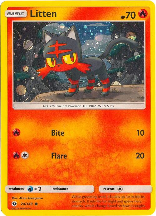 Litten Card Front
