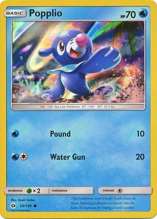 Popplio [Disarming Voice] Card Front