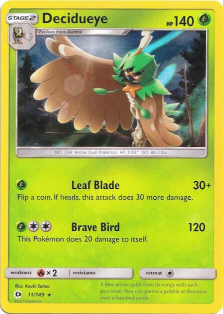 Decidueye Card Front