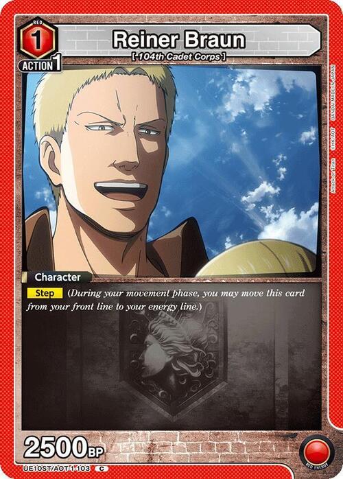 Reiner Braun Card Front