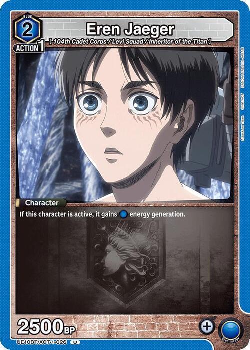 Eren Jaeger Card Front