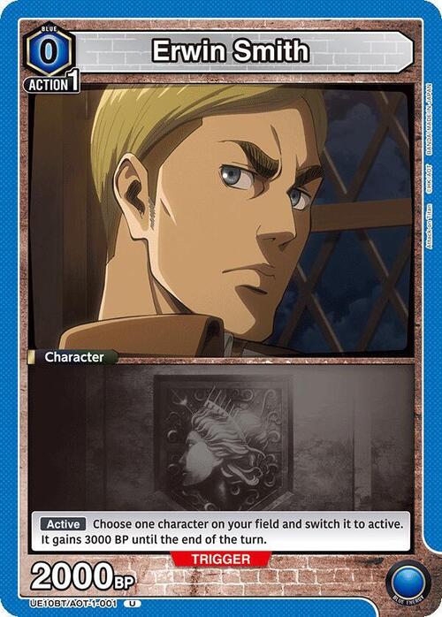 Erwin Smith Card Front