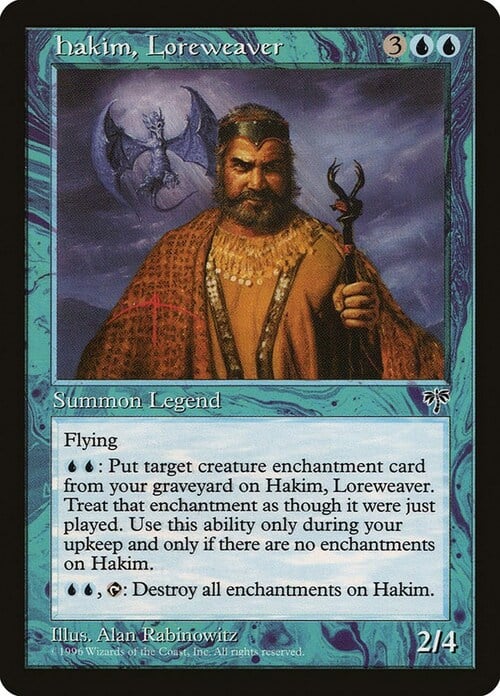 Hakim, Loreweaver Card Front