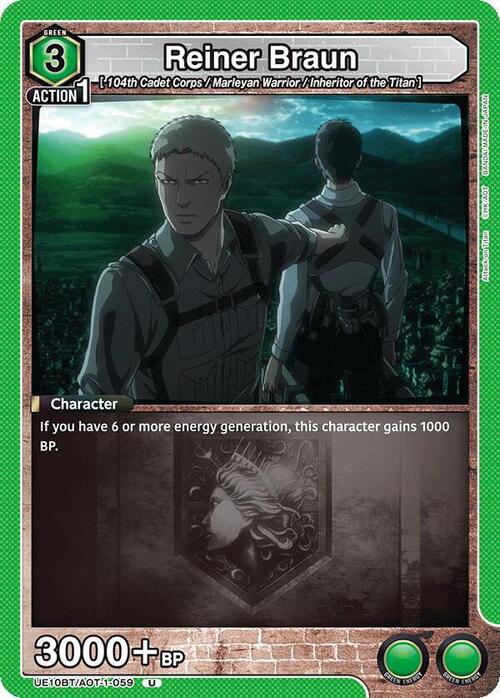 Reiner Braun Card Front