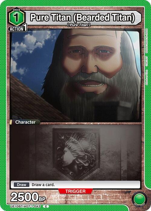 Pure Titan (Bearded Titan) Card Front