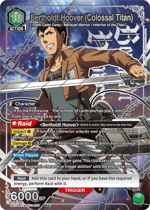 Bertholdt Hoover (Colossal Titan) Card Front