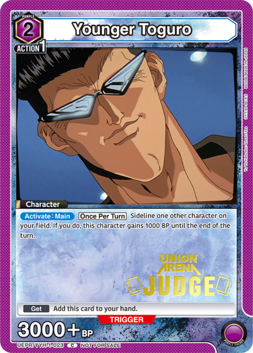 Younger Toguro Card Front