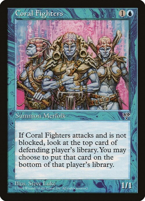 Guerrieri di Corallo Card Front