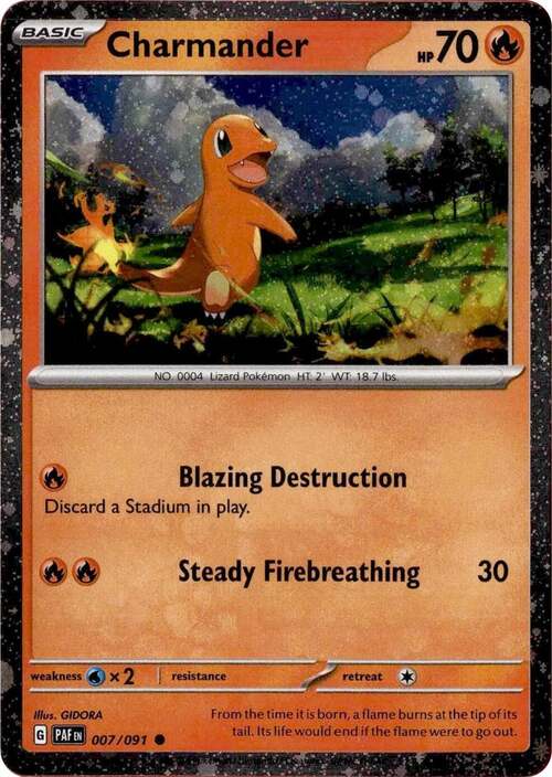 Charmander Card Front