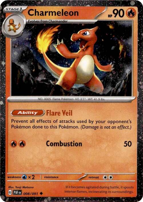 Charmeleon Card Front