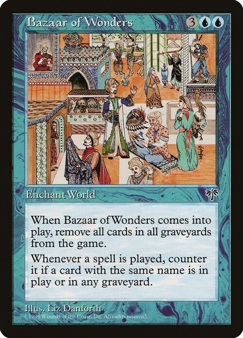 Bazaar of Wonders Card Front