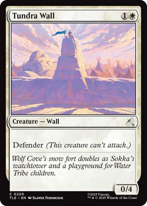 Tundra Wall Card Front