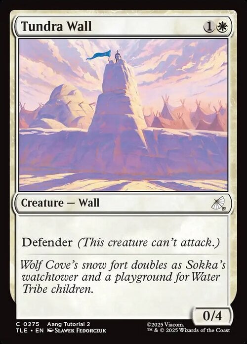 Tundra Wall Card Front