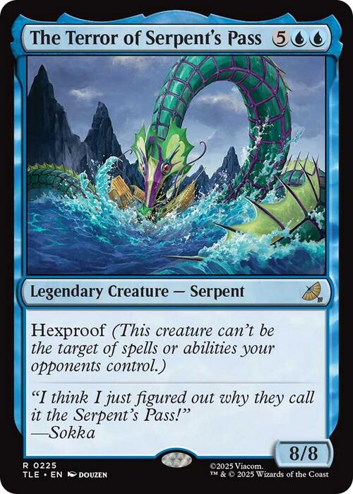 The Terror of Serpent's Pass Card Front
