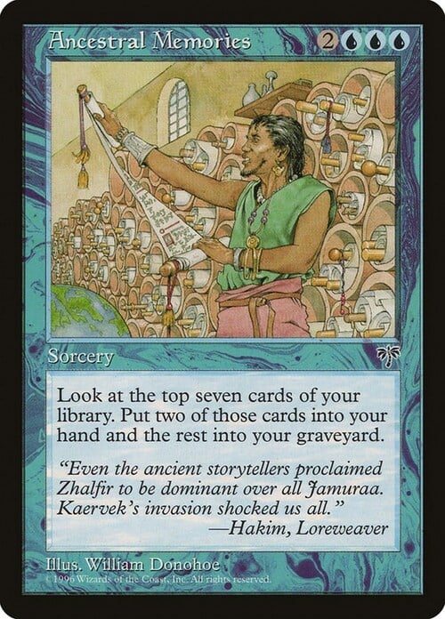 Ancestral Memories Card Front