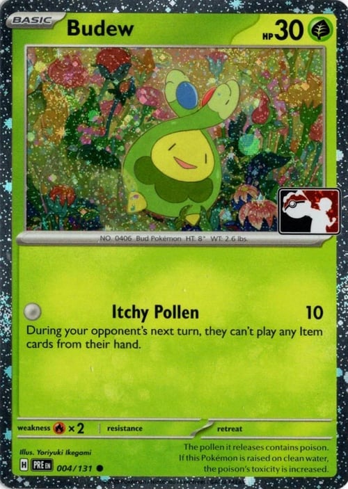 Budew Card Front
