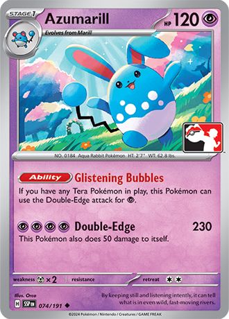 Azumarill Card Front