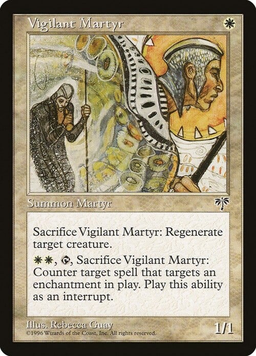 Vigilant Martyr Card Front