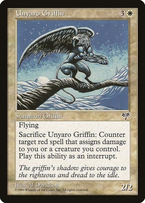 Unyaro Griffin Card Front