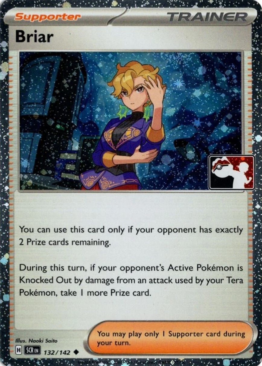 briar pokemon card Briar 100/131 PREen Reverse Holo Pokeball – PokeChalet