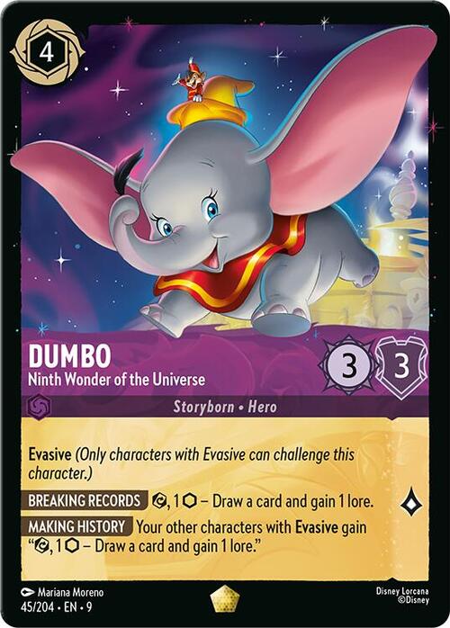 Dumbo - Ninth Wonder of the Universe Card Front