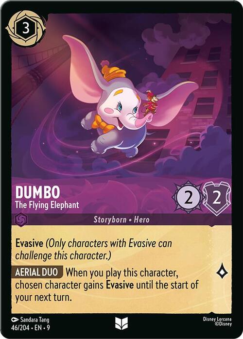 Dumbo - The Flying Elephant Card Front