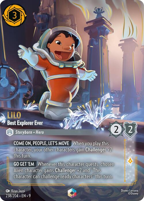 Lilo - Best Explorer Ever Card Front