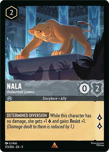 Nala - Undaunted Lioness Card Front