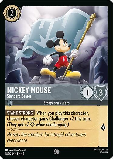 Mickey Mouse - Standard Bearer Card Front